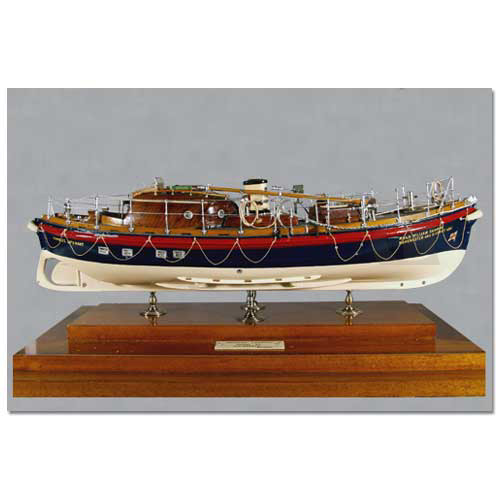 model lifeboat figures